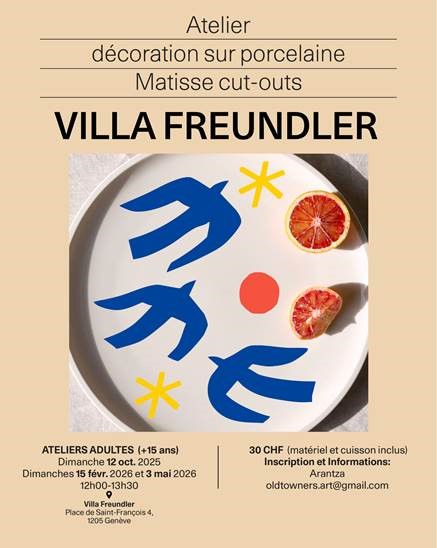 Atelier porcelaine Adultes