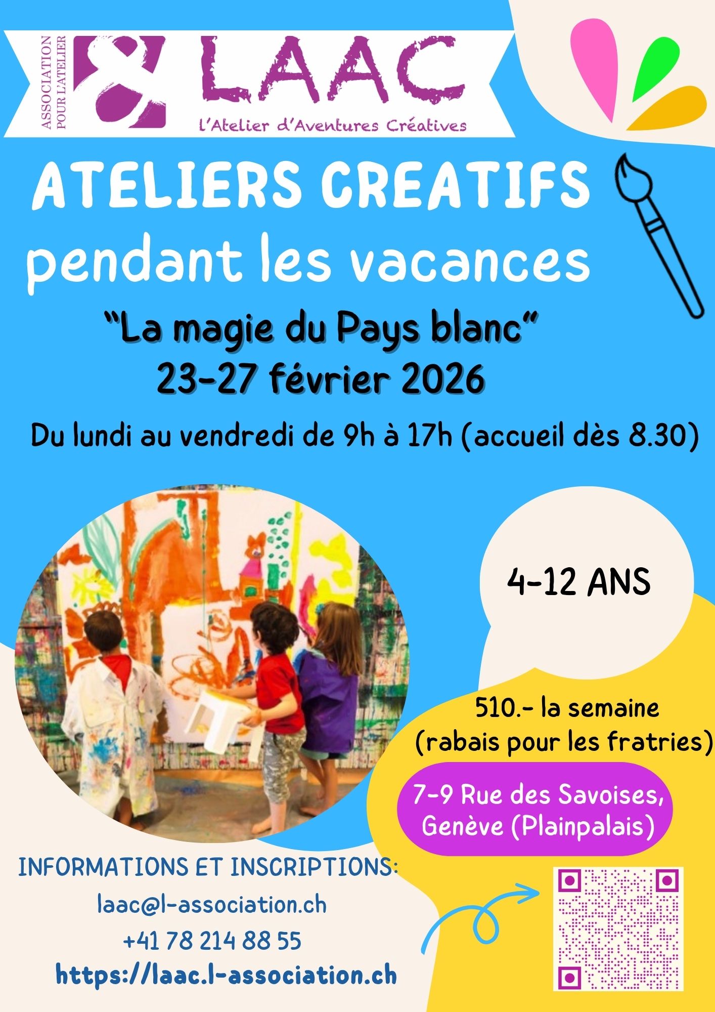LAAC Ateliers Créatifs février 2026