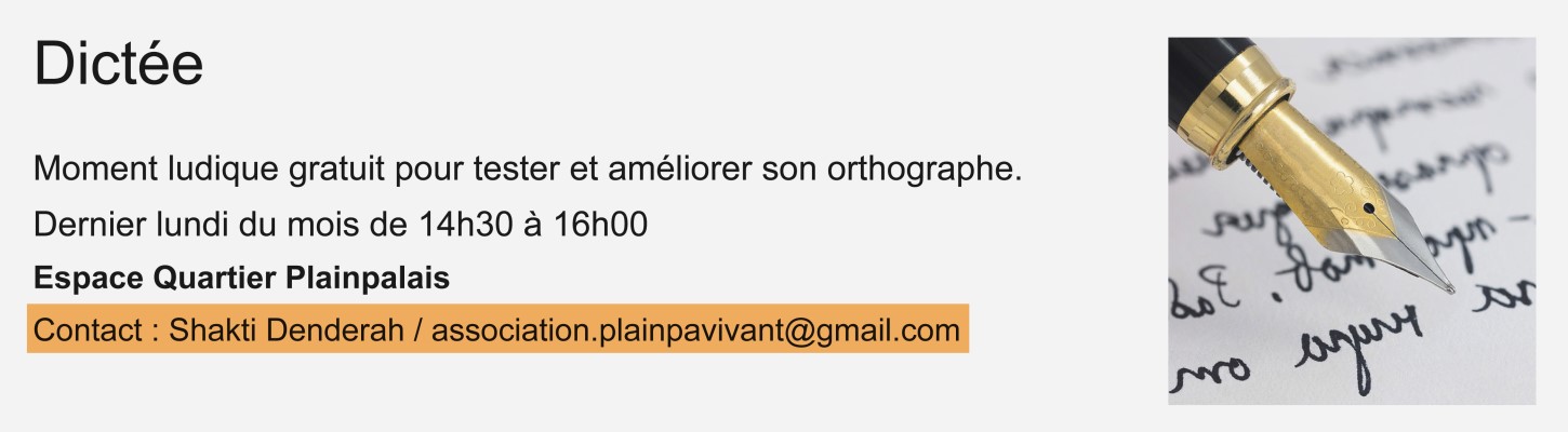 Bandeau Dictee New