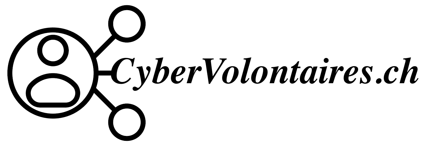 logo cybervolontaires noir